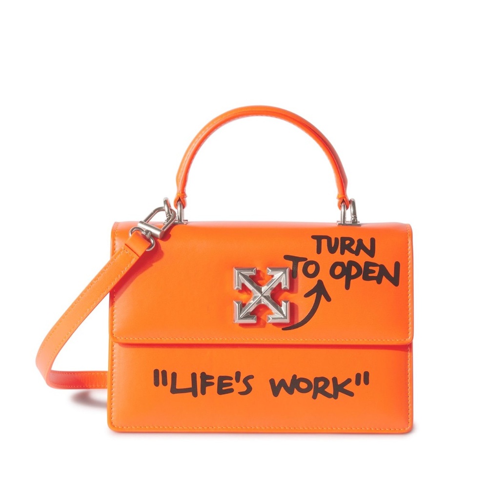 OFF-WHITE™ | Jitney 1.4 Top Handle Quote Bag